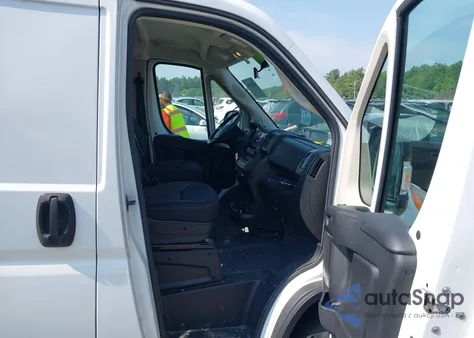 2021 Ram Promaster 1500 Low Roof 136 Wb from USA, damaged, VIN 3C6LRVAG5ME559849